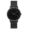 Image of Men's Full Steel Quartz Watch | Black Gold Silver Watch