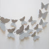 Image of FoodyMine 12Pcs PVC 3D Wonderful Art Butterfly Design Wall Stickers Decals Home Decor Poster for Rooms wedding wall Decorations