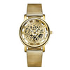 Image of Silver & Golden Luxury Hollow Steel Watches Men Women Unisex | Quartz Wrist watch