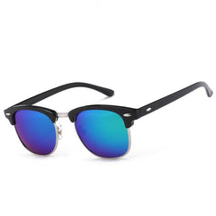 Half Metal High Quality Sunglasses Men Women