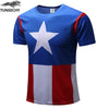 Image of T-Shirt Superman/Batman/spider man/captain America /Hulk/Iron Man / T Shirt Men