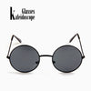 Image of Women Men Sunglasses Round Metal Frame | Kaleidoscope Glasses