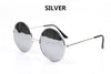 Image of Women Men Sunglasses Round Metal Frame | Kaleidoscope Glasses