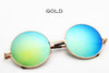 Image of Women Men Sunglasses Round Metal Frame | Kaleidoscope Glasses