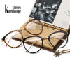 Image of Transparent Women's Frame | Cat Eye Glasses | Kaleidoscope Glasses