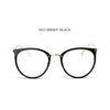 Image of Transparent Women's Frame | Cat Eye Glasses | Kaleidoscope Glasses