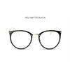 Image of Transparent Women's Frame | Cat Eye Glasses | Kaleidoscope Glasses