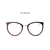 Image of Transparent Women's Frame | Cat Eye Glasses | Kaleidoscope Glasses