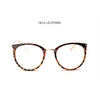 Image of Transparent Women's Frame | Cat Eye Glasses | Kaleidoscope Glasses